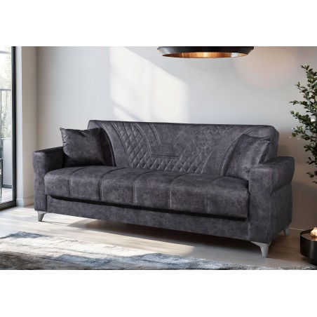 Canapea extensibila Rapel gri