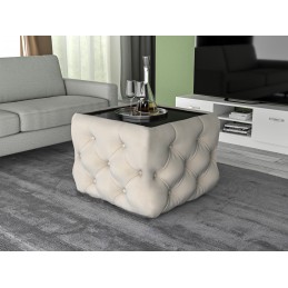 Masuta cafea Chesterfield bej