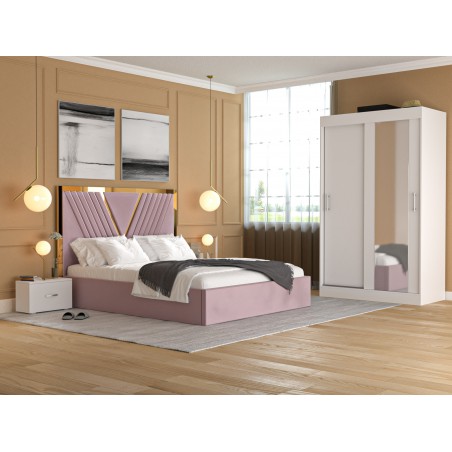 Dormitor Gold Roz Dressing oglinda 120 cm