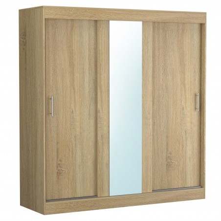 Dressing Bianco Sonoma Oglinda 190 cm