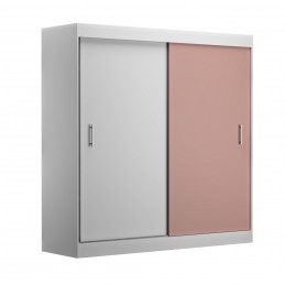 Dressing Color alb/roz 200 cm