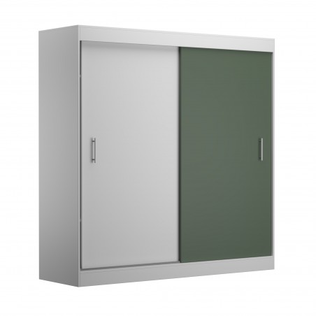 Dressing Color alb/verde 200 cm