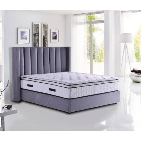 Pat tapitat Paris gri premium