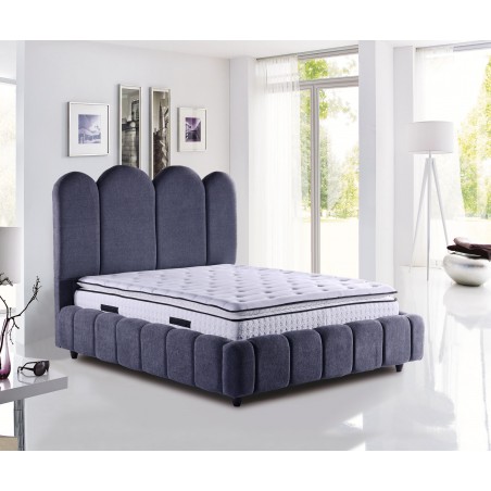 Pat tapitat Milano gri premium