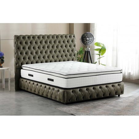 Pat tapitat Oslo verde premium