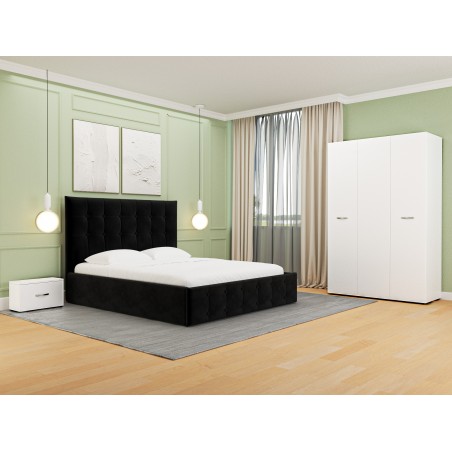 Dormitor Regal negru