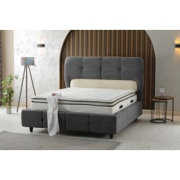 Pat tapitat Torino gri premium